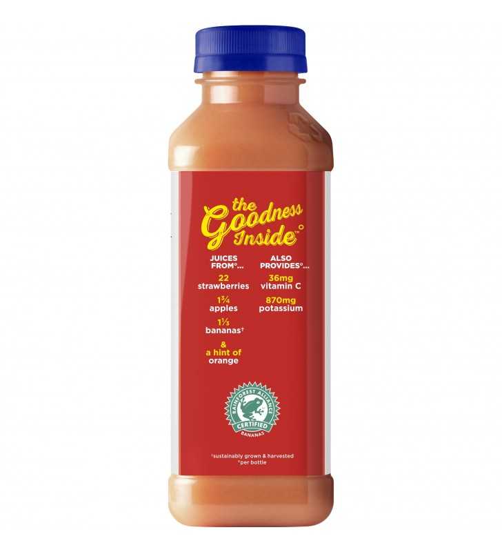 Naked Juice Boosted Smoothie, Green Machine, 46 oz Bottle 