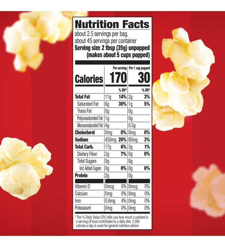 Orville Redenbacher's Ultimate Butter Popcorn, 3 Ounce Classic Bag, 18-Count