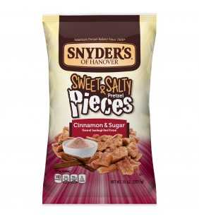 Snyder's of Hanover Cinnamon & Sugar Sweet & Salty Pretzel Pieces, 10 Oz