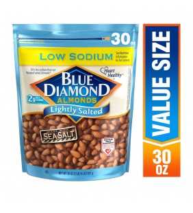 Blue Diamond Almonds Low Sodium Lightly Salted, 30.0 OZ