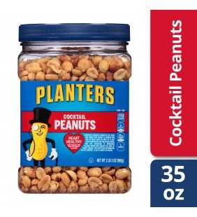 Planters Salted Cocktail Peanuts, 35.0 oz Jar