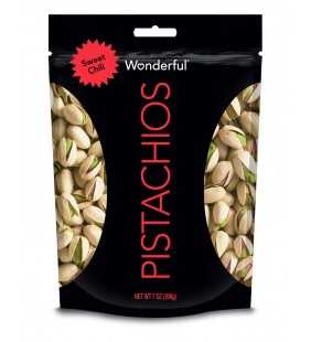 Wonderful Pistachios, Sweet Chili Flavor, 7 Ounce Resealable Pouch