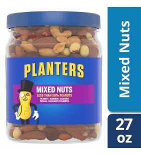 Planters Mixed Nuts, 27.0 oz Jar