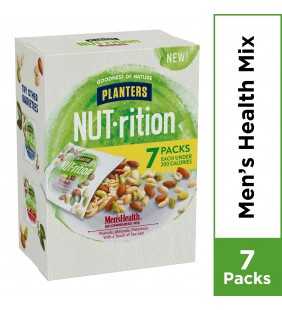 Planters NUT-rition Men's Health Recommended Trail Mix, 7 ct - Bags, 7.5 oz Box