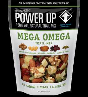 Power Up, Mega Omega Trail Mix, 4oz