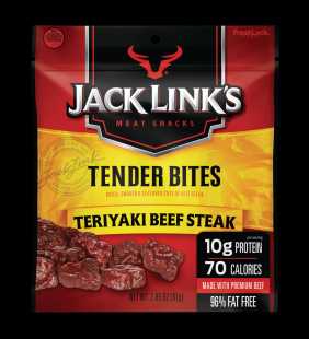 Jack Links Beef Tender Bites, Teriyaki, 2.85oz