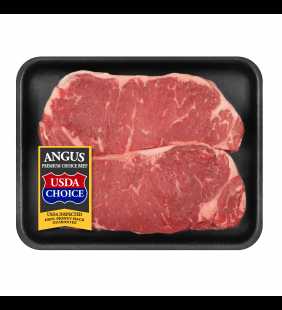 Beef Choice Angus New York Strip Steak, 0.82 - 1.57 lb