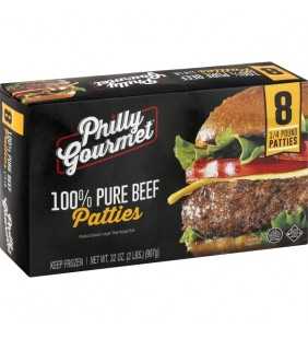 Philly Gourmet Pure Beef Patties, 2 lb