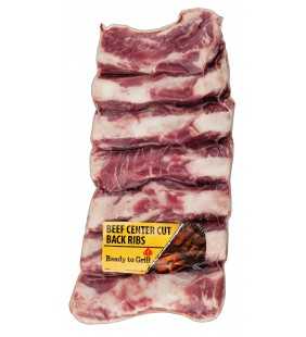 Beef Backribs Bone-In, 3.0 - 4.29 lb