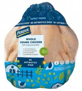 Perdue Fresh Whole Chicken with Giblets (5-6.5 lbs.)