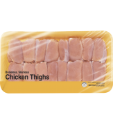 Freshness Guaranteed Boneless Skinless Chicken Thighs Family Pack, 4.7 - 5.6 lb