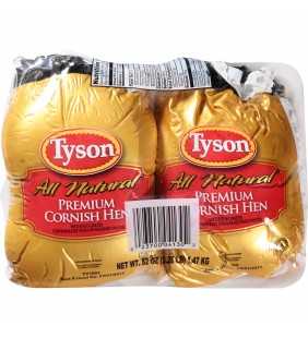 Tyson® Premium Whole Cornish Hen (Twin Pack), 52 oz.