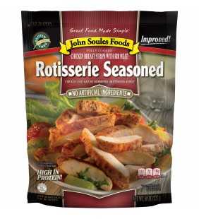 *John Soules Foods Rotisserie Style Chicken Breast Strips, 8 Oz