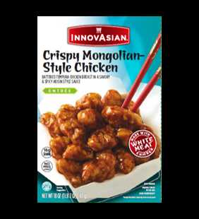 Innovasian Cuisine Crispy Mongolian Chicken