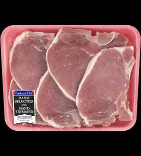 Pork Center Cut Loin Chops Thin Bone-In, 1.33 - 2.0 lb