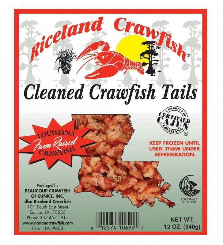 Louisina Crawfish Tail Meat, .75lbs