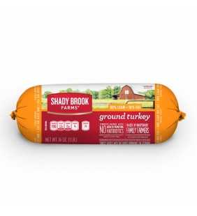 Shady Brook Farms 90% Lean Ground Turkey Roll, 1 lb