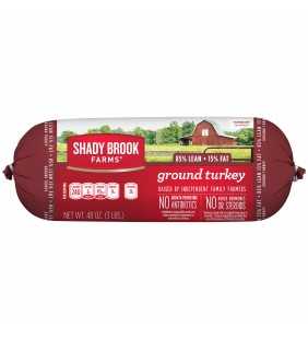 Shady Brook Farms Fresh 85% Lean Ground Turkey, 3 lb