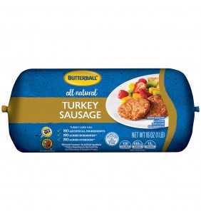 Butterball® All Natural Turkey Sausage 16 oz. Chub