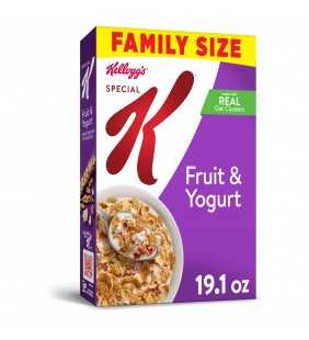 Kellogg's, Special K Breakfast Cereal, Fruit and Yogurt, Family Size, 19.1 Oz