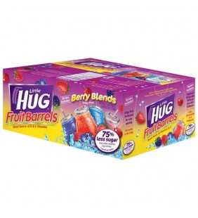 Little Hug Fruit Drink Barrels Berry Blends Variety Pack, 8 Fl. Oz., 20 Count