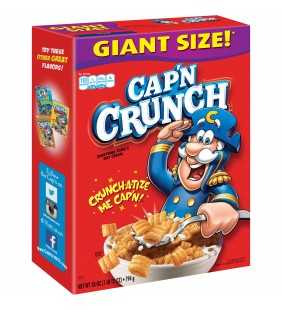 Cap'n Crunch Breakfast Cereal, Original, 28 oz Box