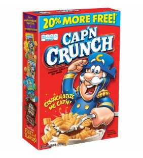 Cap'n Crunch Breakfast Cereal, Original, 20 oz Box