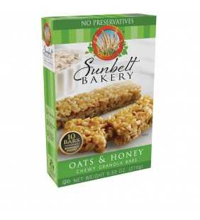 Sunbelt Bakery Oats & Honey Chewy Granola Bars 10 ct 9.50 oz