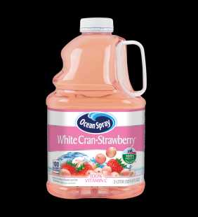 Ocean Spray White Cranberry Strawberry Juice Drink, 3 L