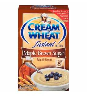 Cream of Wheat® Maple Brown Sugar Instant Hot Cereal 10-1.23 oz. Packets