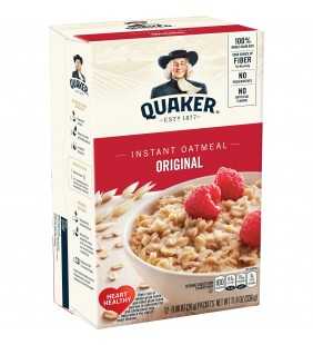 Quaker Instant Oatmeal, Original, 12 Packets