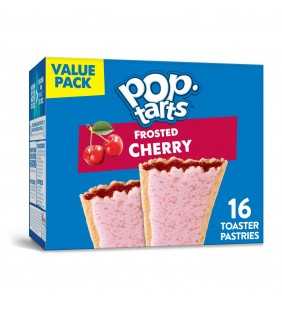 Pop-Tarts, Breakfast Toaster Pastries, Frosted Cherry, 27 Oz, 16 Ct
