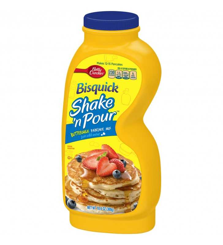 Betty Crocker Bisquick Shake 'N Pour Buttermilk Pancake Mix, 10.6 oz