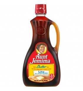 Aunt Jemima Butter Lite Syrup, 24 oz Bottle