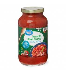Great Value Tomato Basil Garlic Sauce