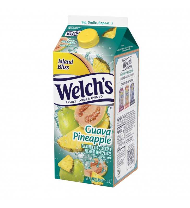 Welch's Guava Pineapple Juice, 59 Fl. Oz.