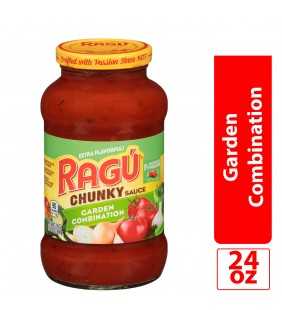 Ragú Chunky Garden Combination Pasta Sauce, 24 oz.