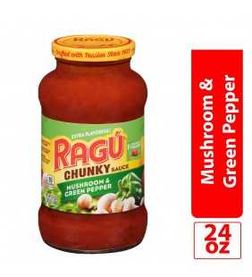 Ragú Mushroom & Green Pepper Pasta Sauce 24 oz.