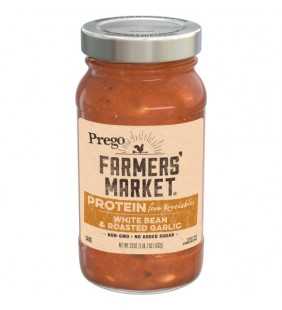 Prego Farmers' Market White Bean & Roasted Garlic, 23 oz. Jar