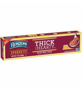 Ronzoni Thick and Hearty Spaghetti, 12-Ounce Box