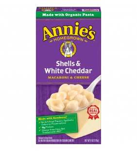 Annie's Shells & White Cheddar Mac & Cheese, 6 oz