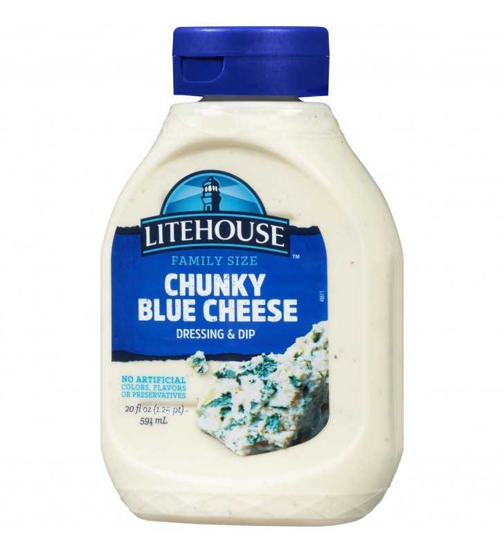 Litehouse Chunky Blue Cheese Dressing & Dip 20 fl oz Bottle