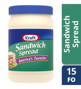 Kraft Sandwich Spread, 15 fl oz Jar