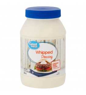 Great Value Whipped Dressing, 30 fl oz