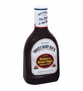 Sweet Baby Ray's Hickory & Brown Sugar Barbecue Sauce, 40 Oz