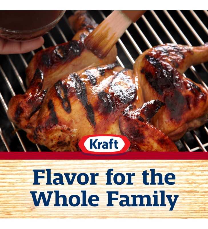 Kraft Original Slow-Simmered Barbecue Sauce and Dip, 18 oz. Bottle