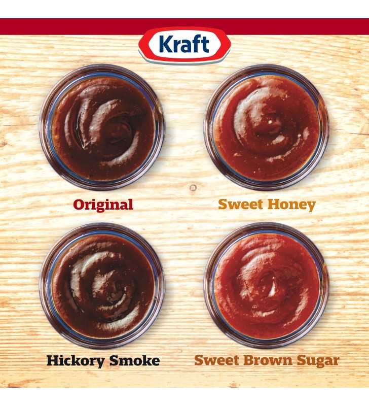 Kraft Original Slow-Simmered Barbecue Sauce and Dip, 18 oz. Bottle