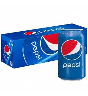 Pepsi Soda, 12 oz Cans, 12 Count