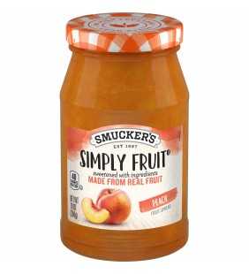 Smucker's Simply Fruit Peach Spreadable Fruit, 10-Ounce Jar