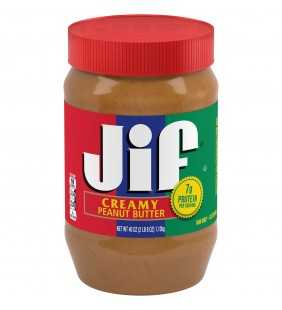 Jif Creamy Peanut Butter, 40-Ounce